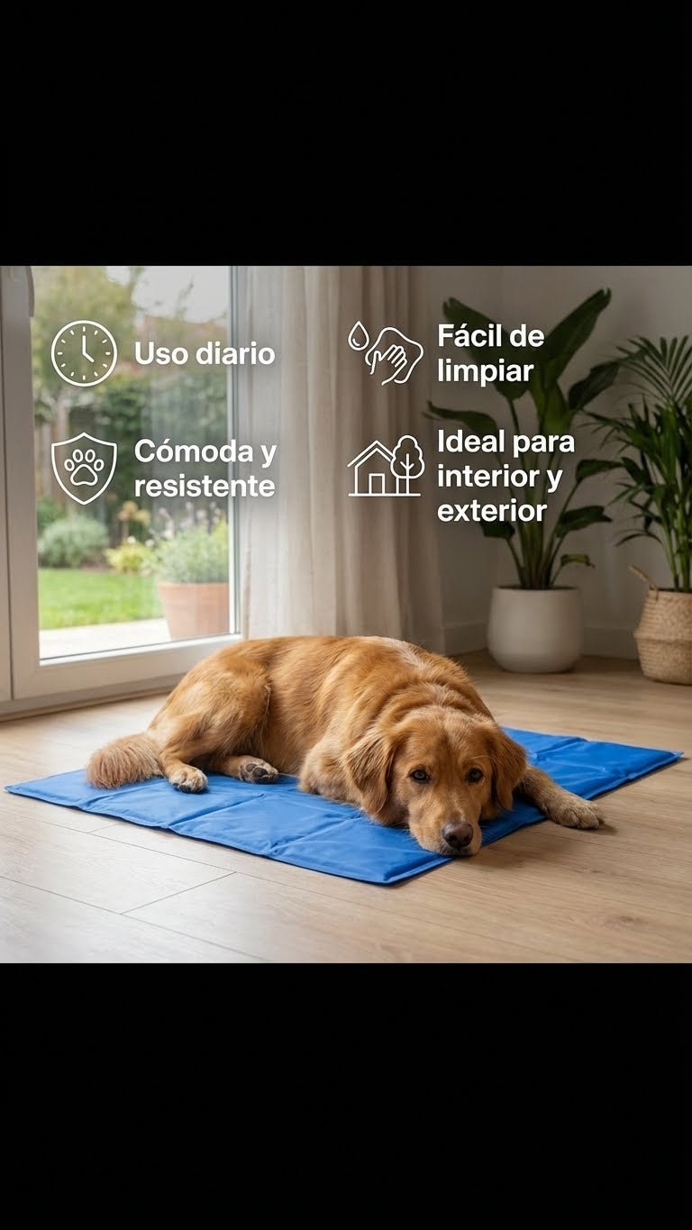 Manta refrescante para mascotas – Cuida a tu amigo del calor de manera segura - NovaLux