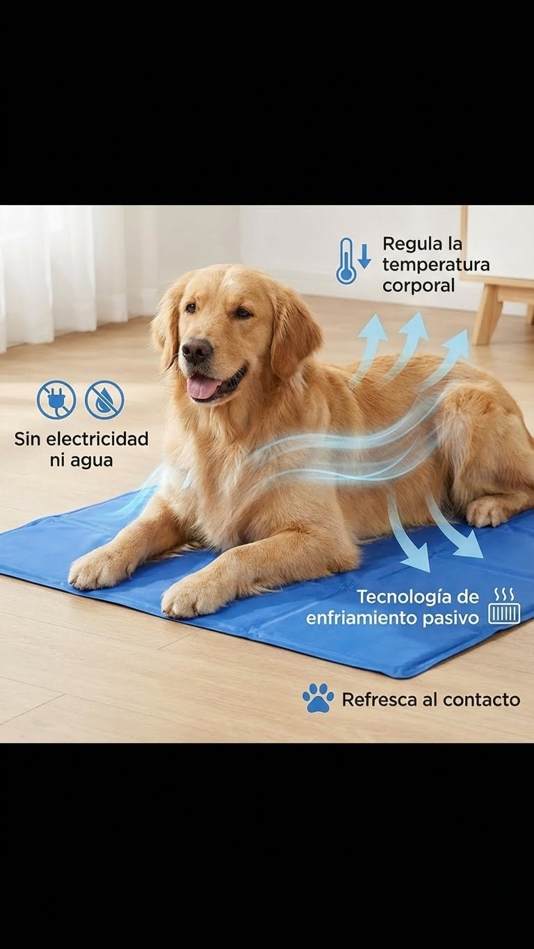 Manta refrescante para mascotas – Cuida a tu amigo del calor de manera segura - NovaLux